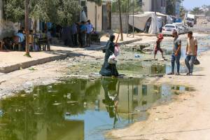 Infrastructure service suffers Israeli blockade in Deir al Balah Infrastructure service suffers Israeli blockade in Deir al Balah