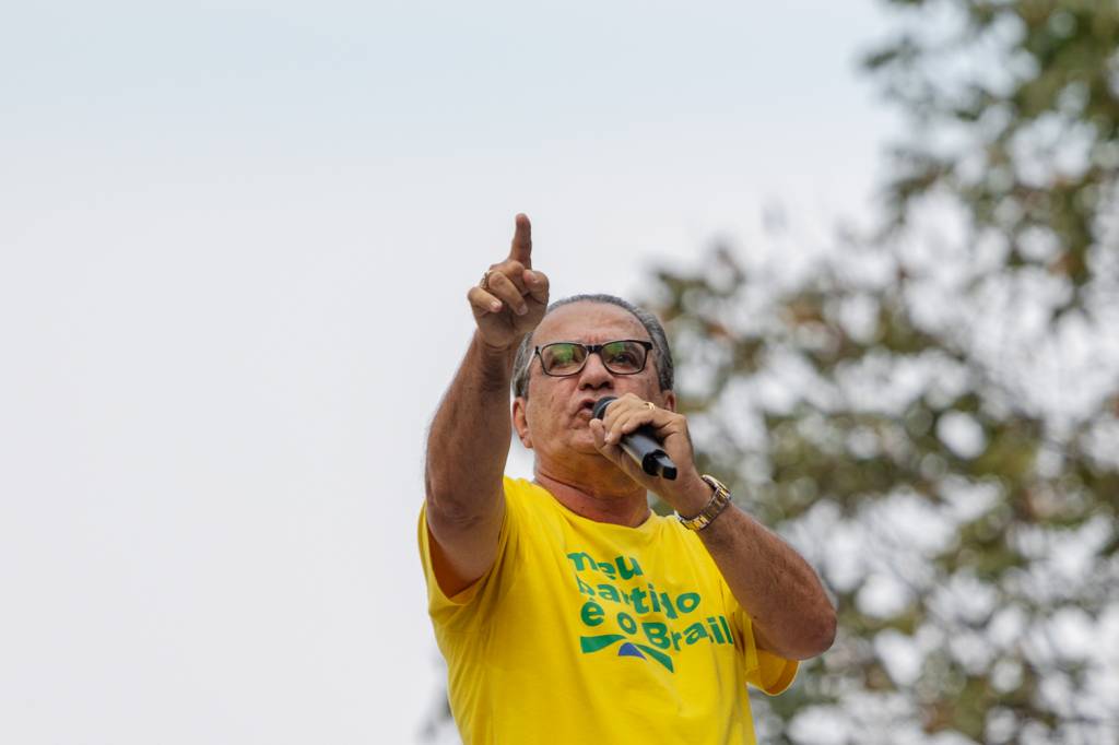 GettyImages-2170097302.jpg PREGAÇÃO - Malafaia: pastor organiza ofensiva nas ruas do Rio e de São Paulo
