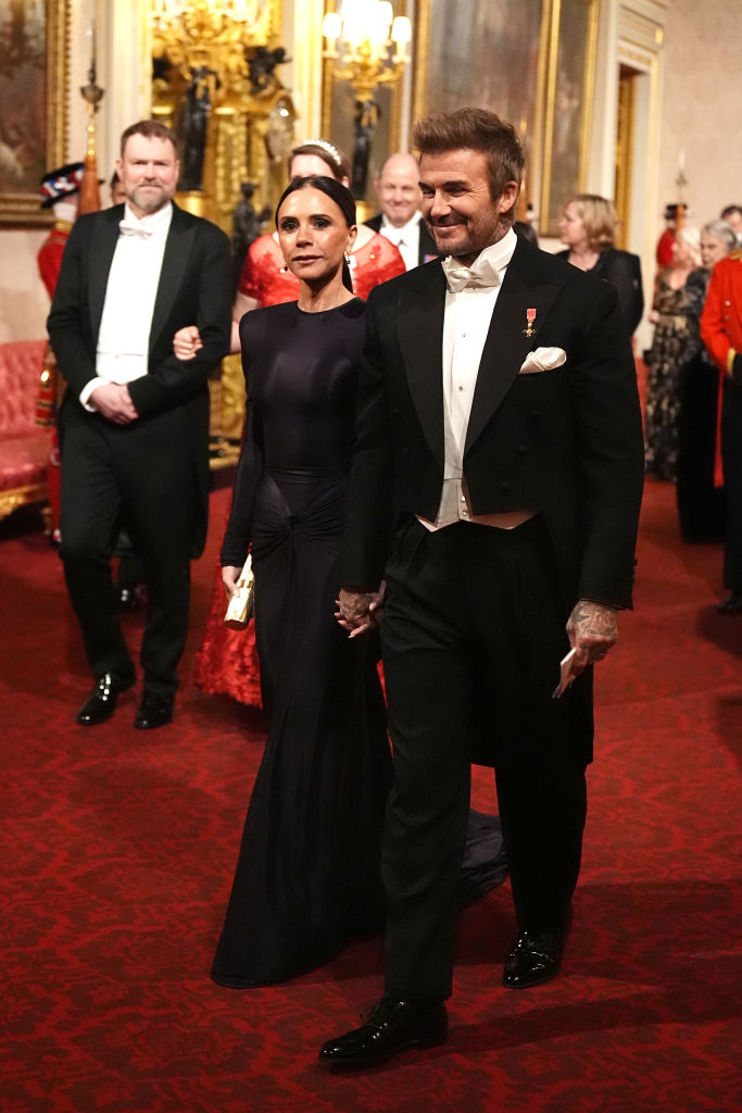 The Amir Of The State Of Qatar State Visit To The United Kingdom – Day One Ela, estilista, fashionista e muito estilosa. Ele, muiot elegante. Juntos, um casal que, literalmente, nunca sai de moda