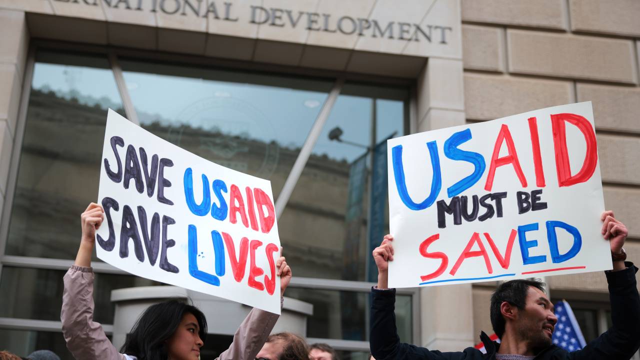 Elon Musk, Donald Trump, Usaid