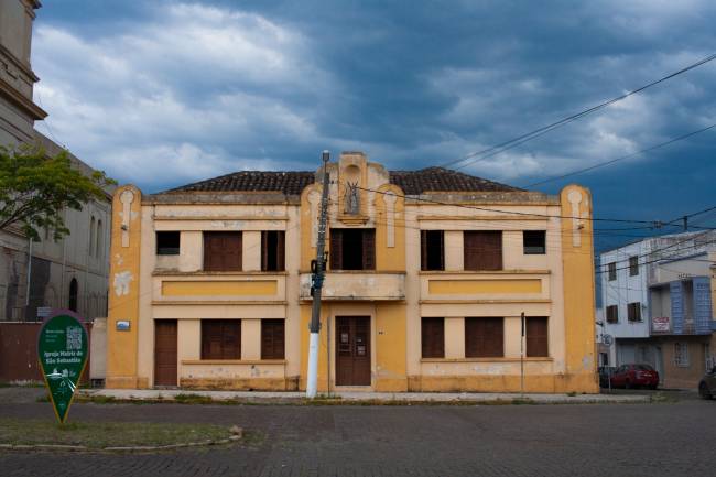 IMG_4901-2 Prédios históricos da cidade de Bagé: região já foi muito rica, mas algumas das estruturas mostram falta de conservação