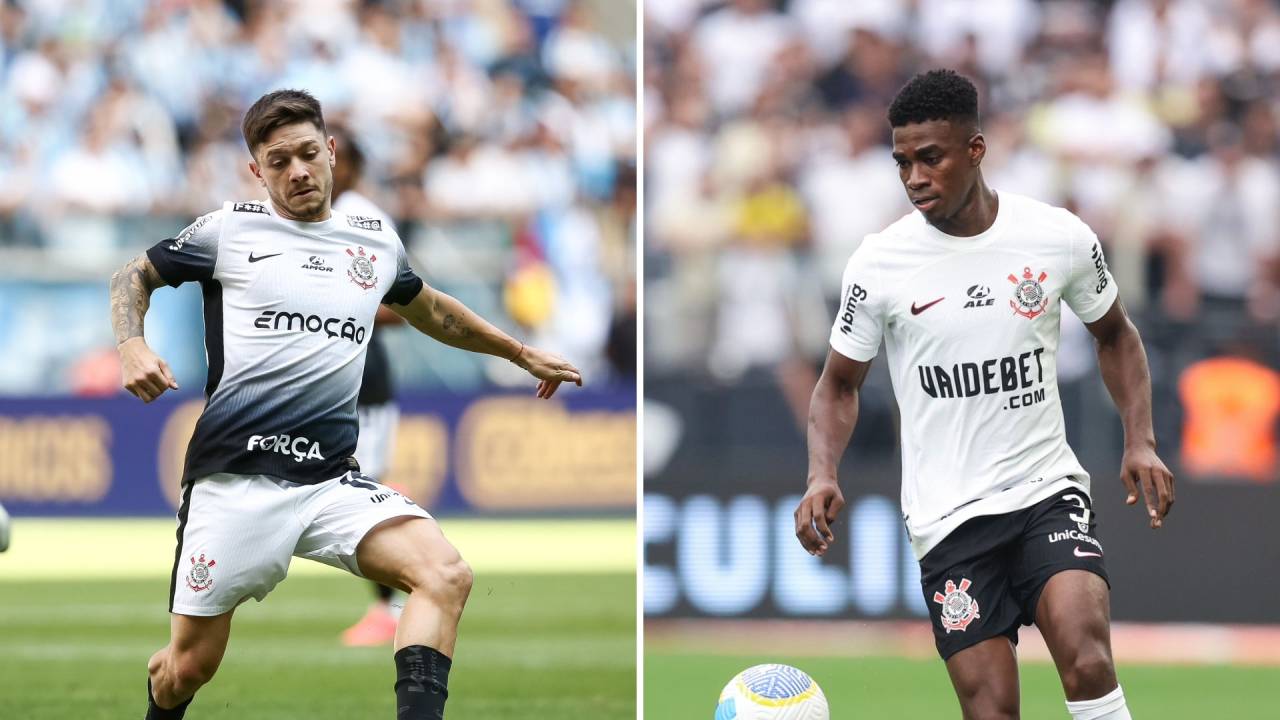 -Rodrigo Garro e Félix Torres, do Corinthians
