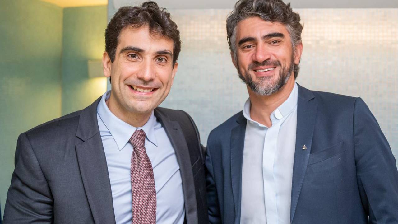 Gabriel Galípolo e padre Anderson