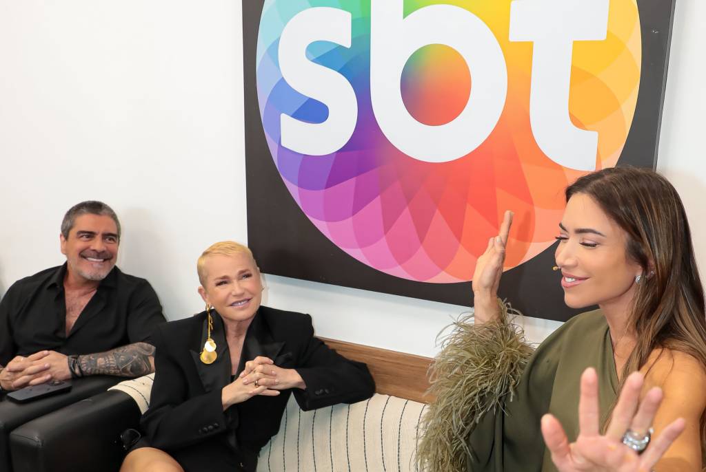 O que Xuxa foi fazer em gravação no SBT
