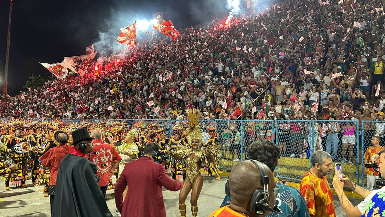 Desfile da Viradouro na Marquês de Sapucaí, no Rio de Janeiro. 03/03/2025