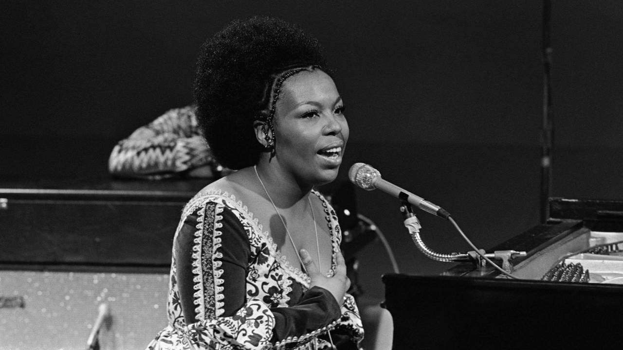 A cantora Roberta Flack