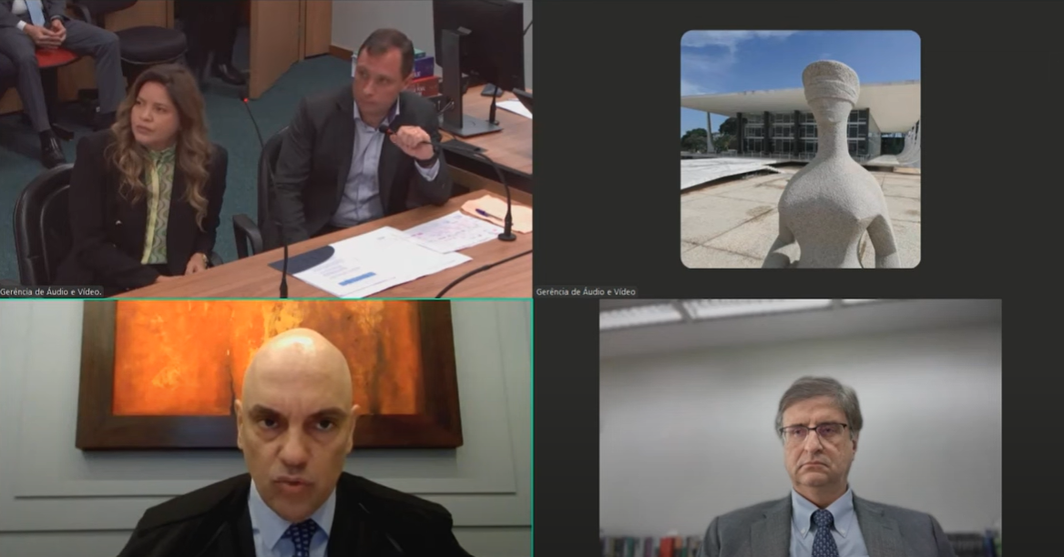 Moraes comanda audiência com Paulo Gonet e Mauro Cid e seu advogado
