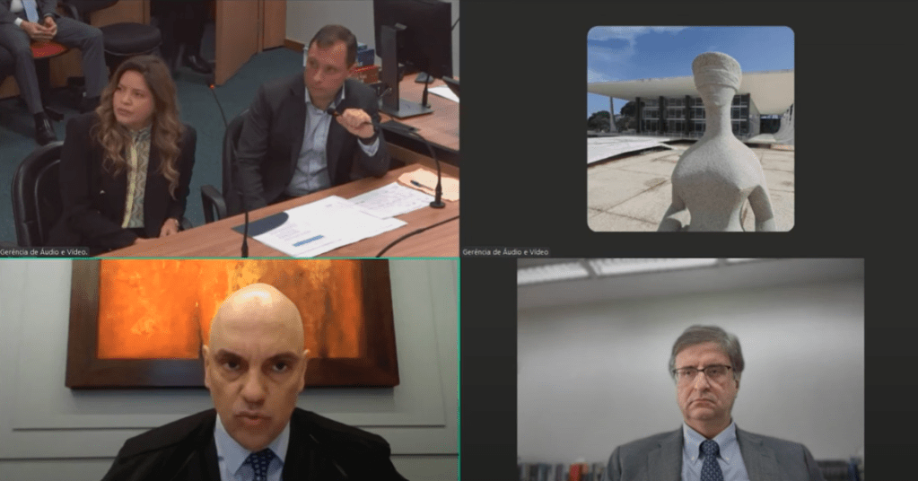 Moraes diz a Cid, em vídeo, que era a ‘última chance de dizer a verdade’