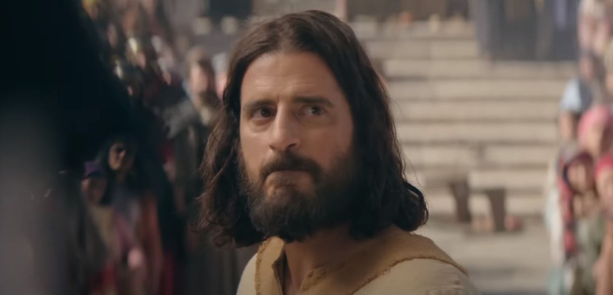 Jonathan Roumie como Jesus na série 'The Chosen'