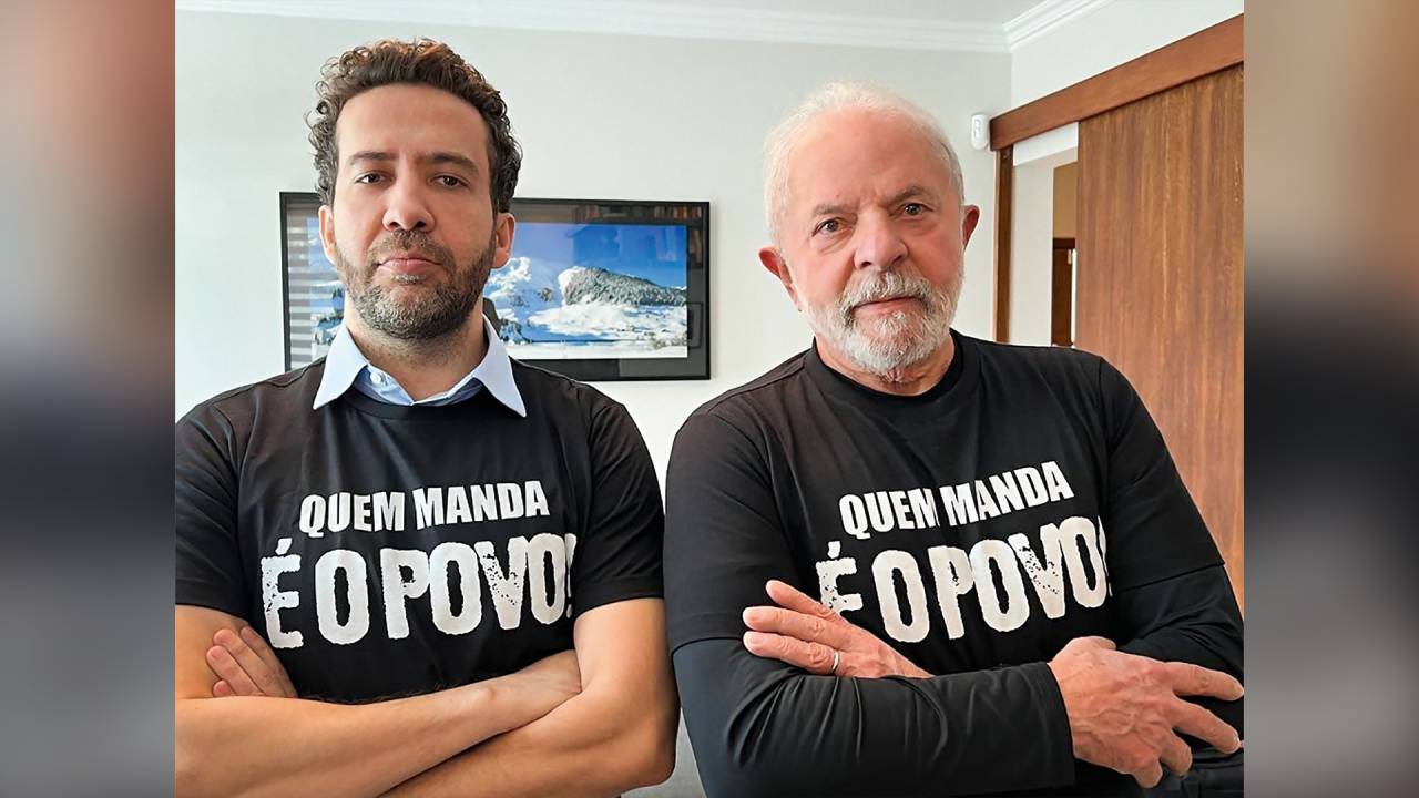 PARCERIA DIGITAL - Janones e Lula: aliado político do presidente, parlamentar diz que confissão foi “circunstancial”