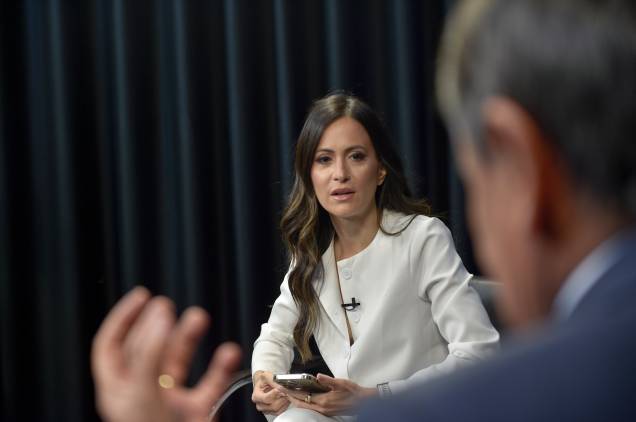 A jornalista Marcela Rahal A jornalista Marcela Rahal