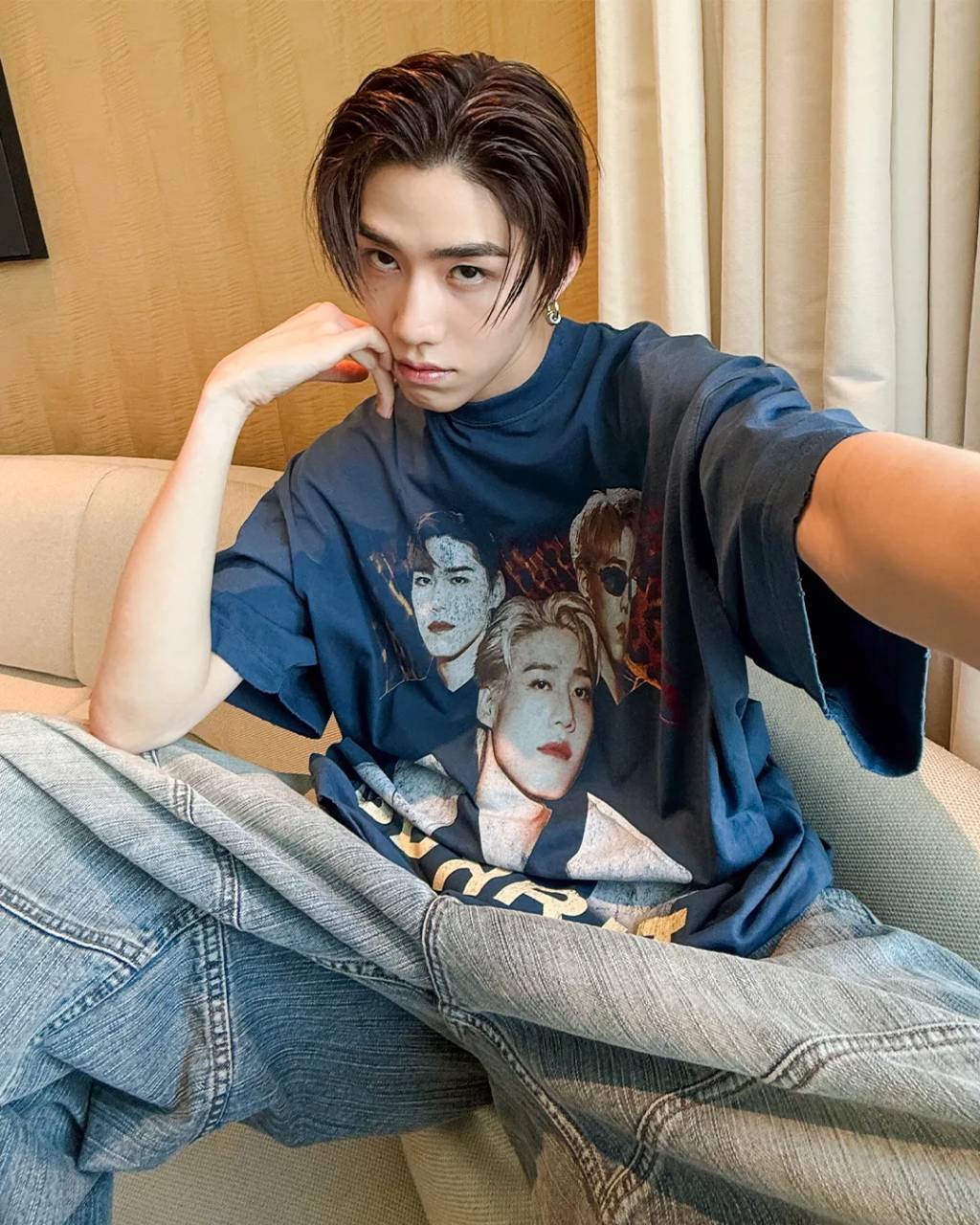BALENCIAGA AMBASSADOR FANCLUB SERIES PP KRIT SELFIE IMAGE Krit Amnuaydechkorn