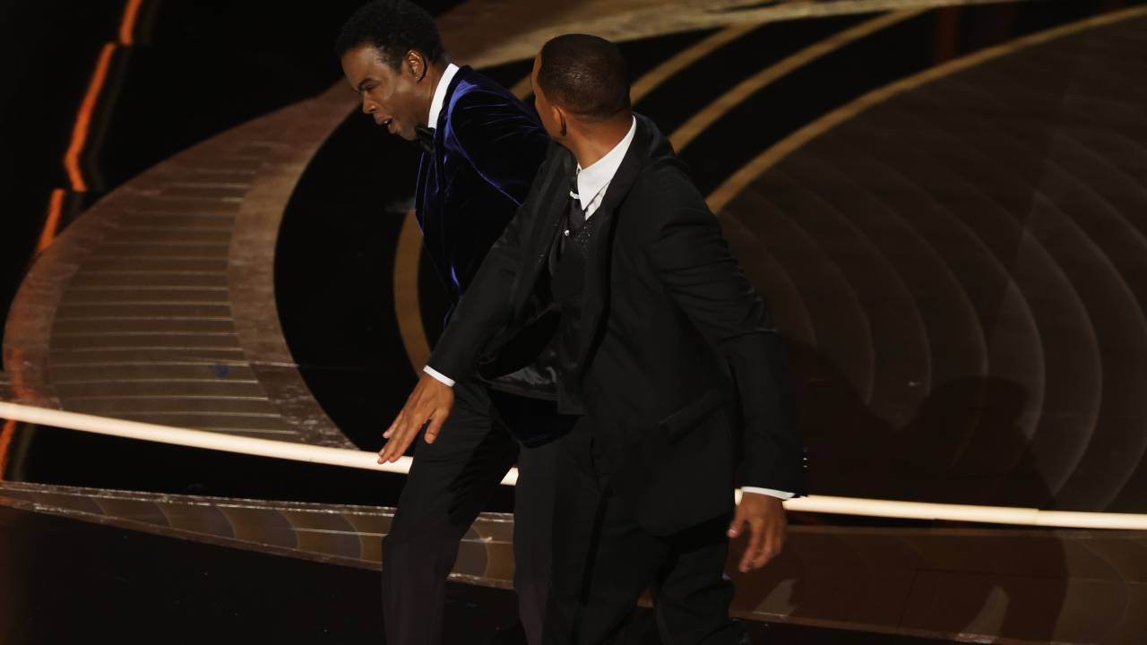 Will Smith deu tapa em Chris Rock no Oscar 2022
