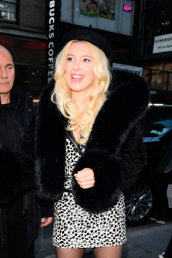 Celebrity Sightings In New York City – March 11, 2025 Millie Bobby Brown no