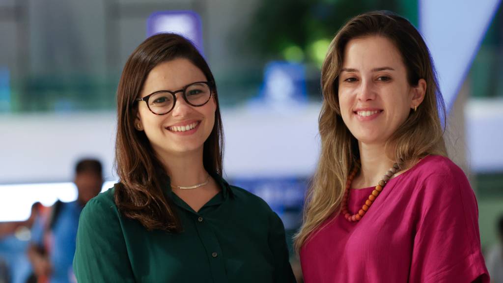 IMGL0161.JPG Nathália Weber e Isabela Morbach, da CCS Brasil: CCS e bioenergia criam atividade que limpa a atmosfera