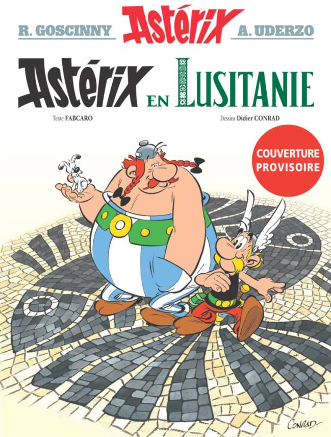 Key_Visual_41-777×1024 Capa francesa de 'Asterix na Lusitânia', 41º álbum com aventuras dos gauleses