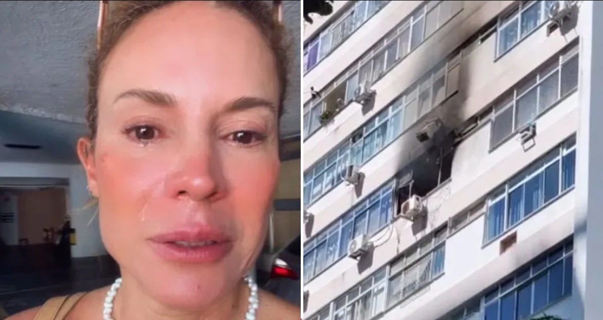 Maíra Charken se emociona ao relatar incêndio em imóvel do Airbnb