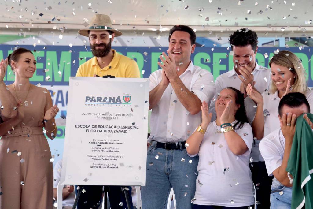 RATINHO JUNIOR 2025 – APAE 1.jpg NO PÁREO - Ratinho Jr.: apesar de discretos, movimentos do governador do Paraná indicam que ele vai tentar o Planalto