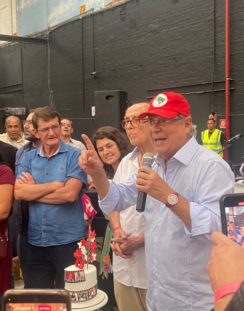 Zé Dirceu: apoio a Lula e derrota de Tarcísio são prioridades para 2026