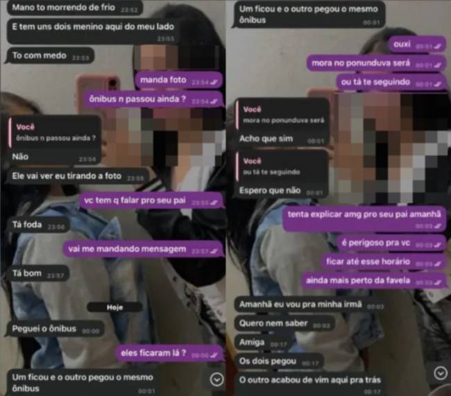 conversas-vitoria-amiga-whatsapp-3 Mensagens trocadas entre Vitória Regina e uma amiga pelo WhatsApp na noite em que desapareceu