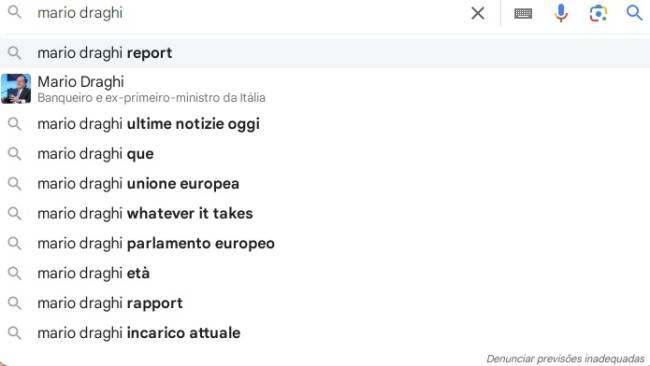 Buscas feitas no Google em 7 de março de 2025
