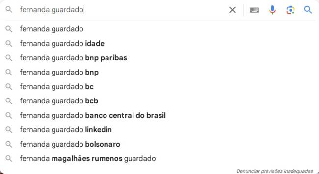 Buscas feitas no Google em 7 de março de 2025