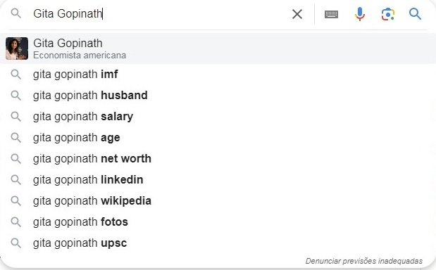 Buscas feitas no Google em 7 de março de 2025
