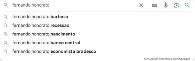 Buscas feitas no Google em 7 de março de 2025