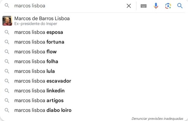 Buscas feitas no Google em 7 de março de 2025