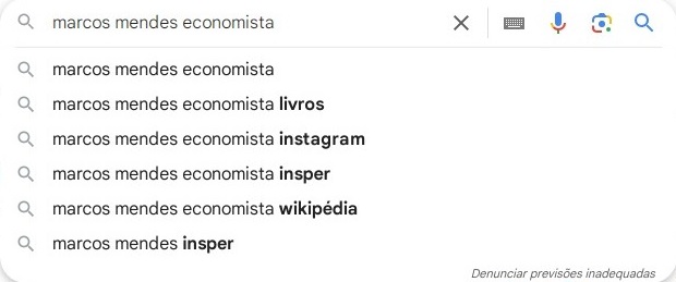 Buscas feitas no Google em 7 de março de 2025