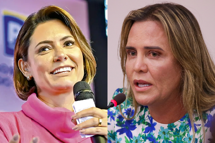 Michelle Bolsonaro lidera pesquisa para o Senado no Distrito Federal