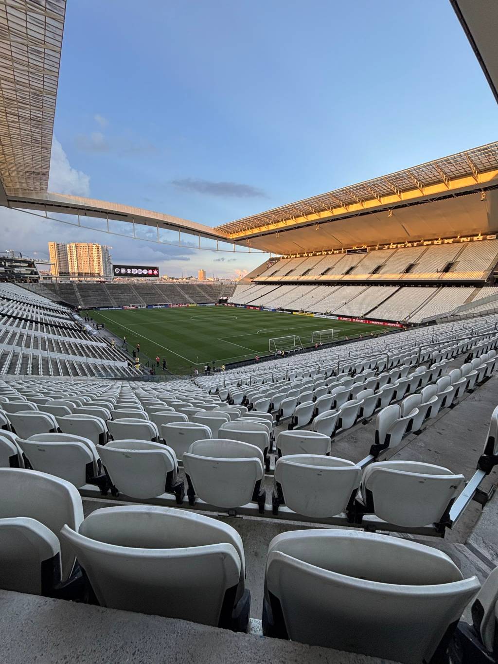 Vivo oferecerá conexão 5G nas arenas Neo Química e Independência