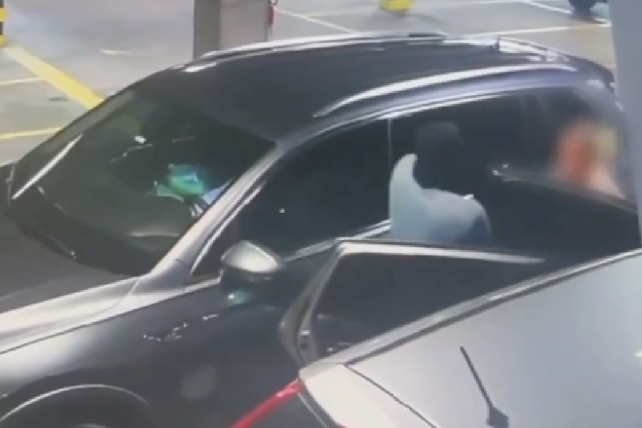 Câmeras de segurança flagram momento em que mulher é sequestrada em pet shop, em São Paulo