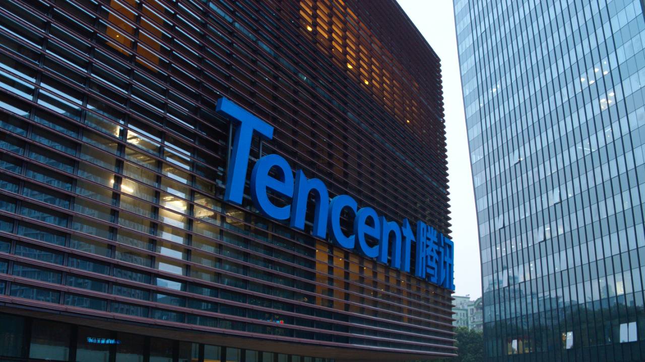Sede da Tencent, gigante chinesa de tecnologia