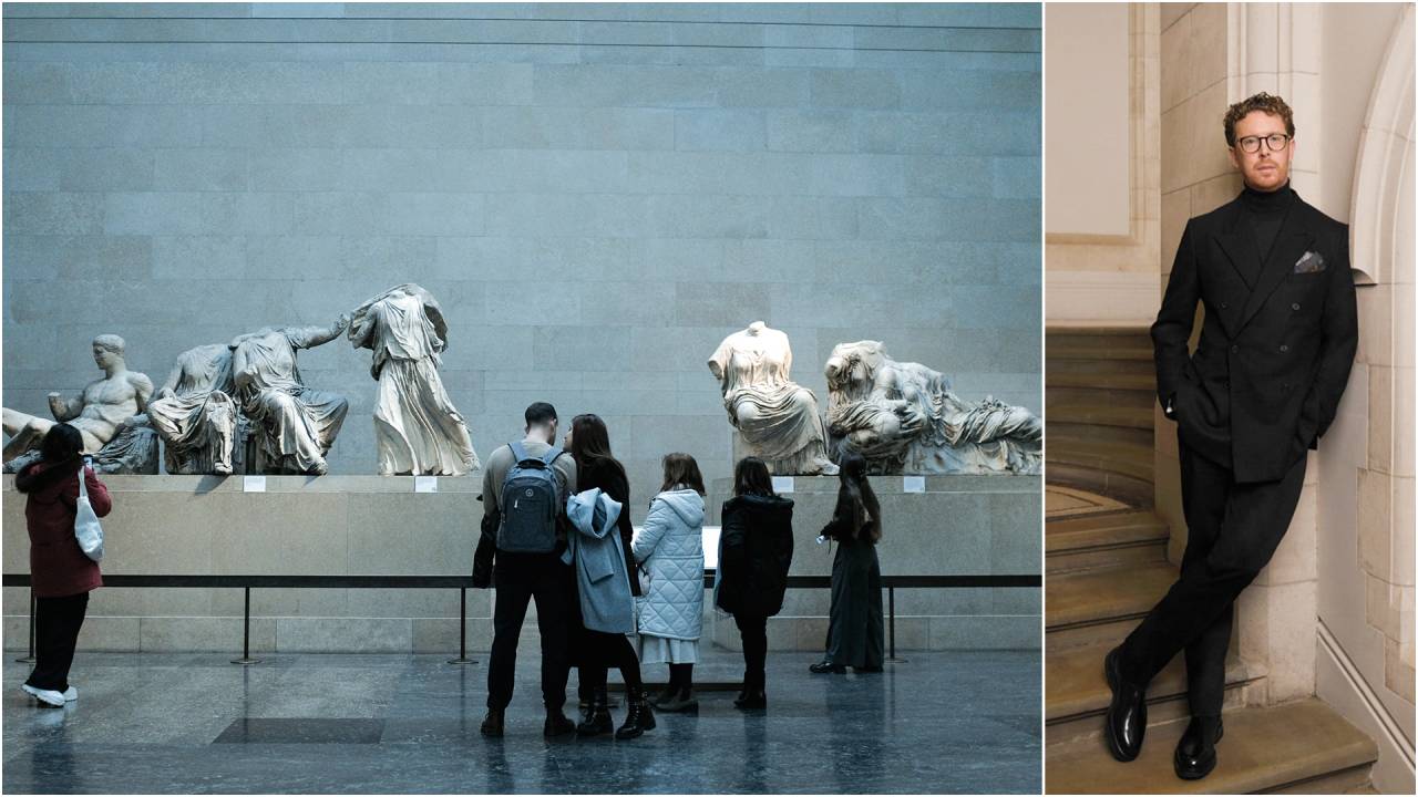 SOB NOVA DIREÇÃO - Cullinan, do British: devolver os mármores do Partenon (à esq.) está em debate