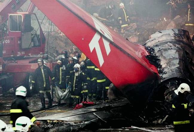 Acidente aéreo em Congonhas que deixou 199 mortos em 2007