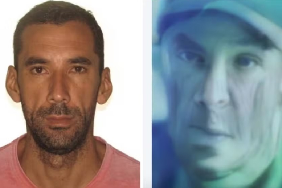 Esteliano José Madureira, suspeito de assassinar a estudante Bruna Oliveira da Silva, foi identificado com uso de retrato falado gerado por IA