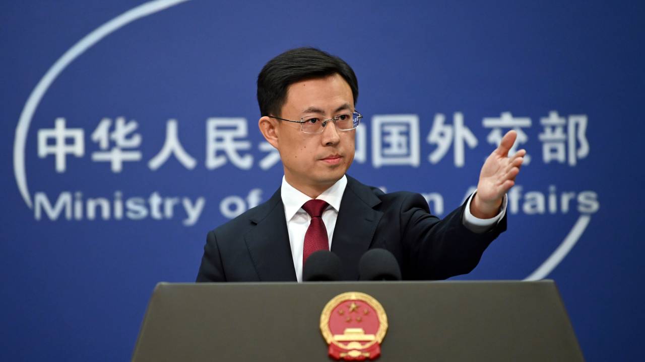 O porta-voz do Ministério das Relações Exteriores da China, Guo Jiakun