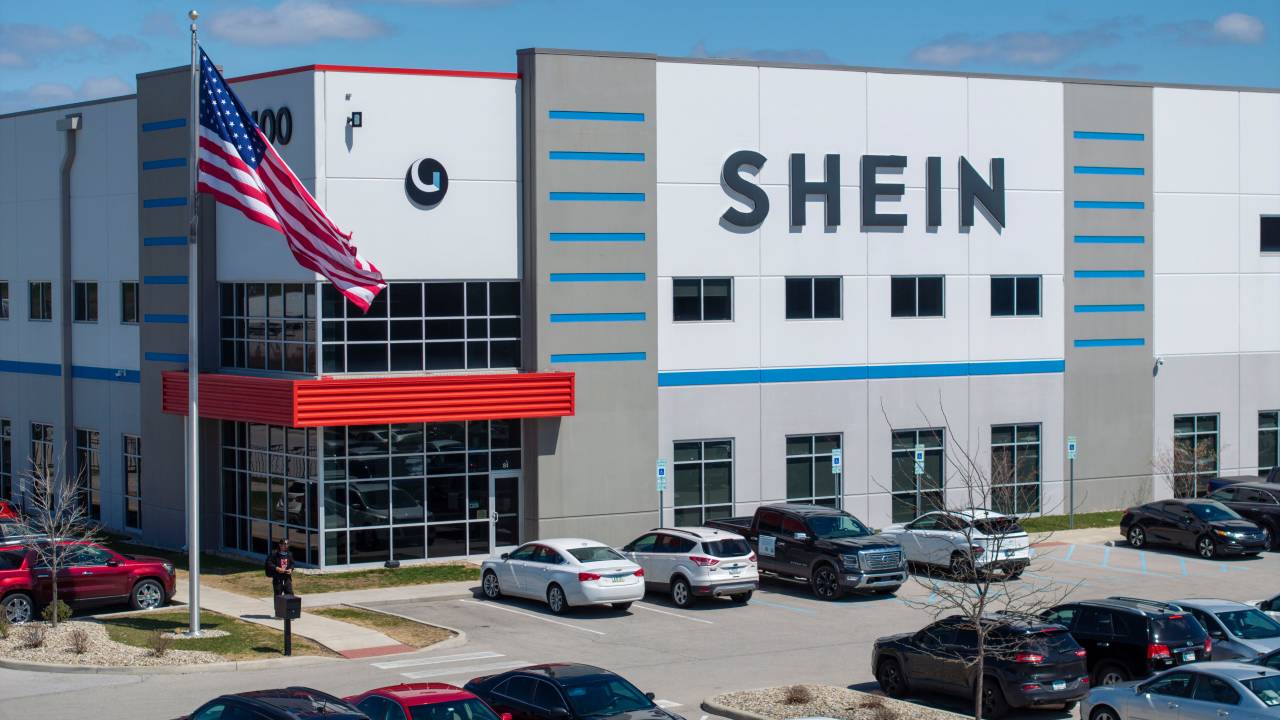 Centro de distribuição da Shein em Whitestown, Indiana, nos Estados Unidos