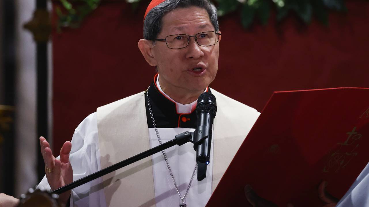 Cardeal Luis Antonio Tagle, das Filipinas. 24/04/2025