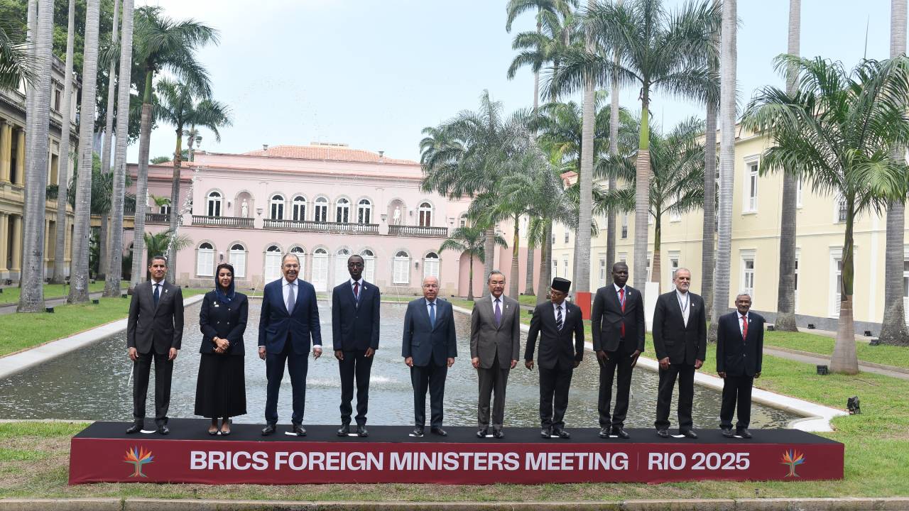 Ministros dos Países-Membros do Brics no Rio de Janeiro. 28/04/2025