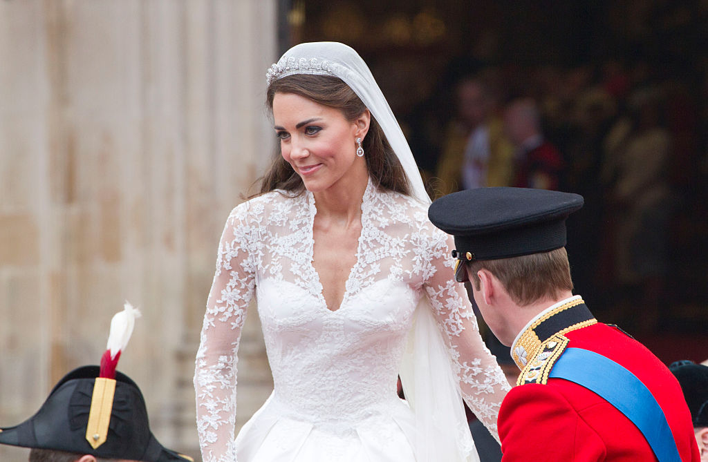 Kate com tiara Cartier: escolha da própria princesa entre as joias da realeza