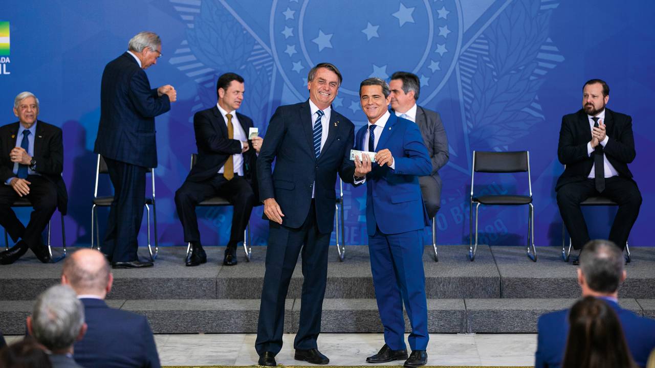PLANALTO - Bolsonaro e Fernandes, em foto de 2022: “Eu não posso responder por algo que alguém fez e não falou por que fez isso”