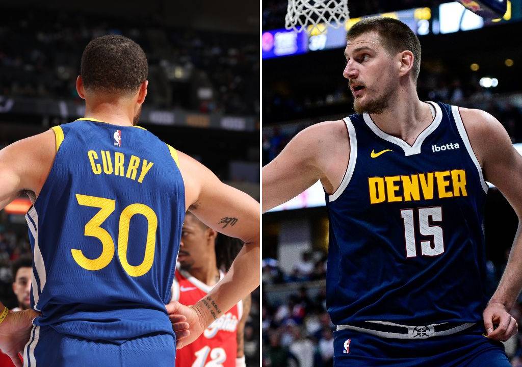 Stephen Curry do Golden State Warriors / Nikola Jokic do Denve Nuggets