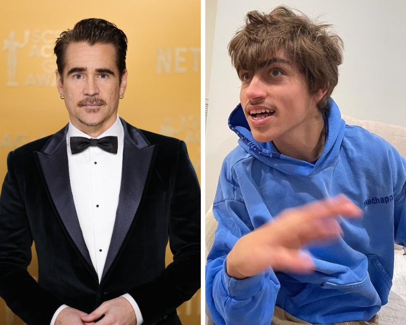 Colin Farrell e o filho James