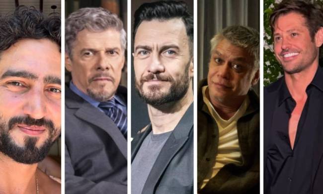 galas Renato Góes, José Mayer, Gabriel Braga Nunes, Fábio Assunção e Dado Dolabella