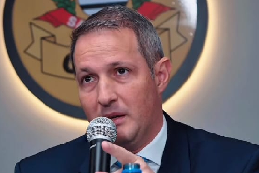 O secretário de Segurança Pública de São Paulo, Guilherme Derrite