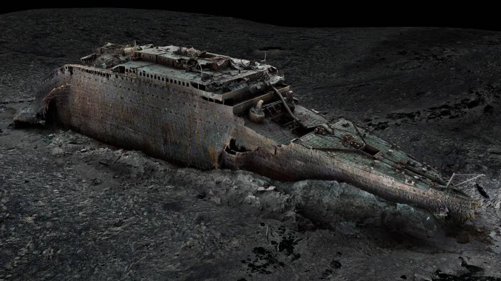 Réplica em 3D do Titanic traz revelações inéditas sobre o naufrágio
