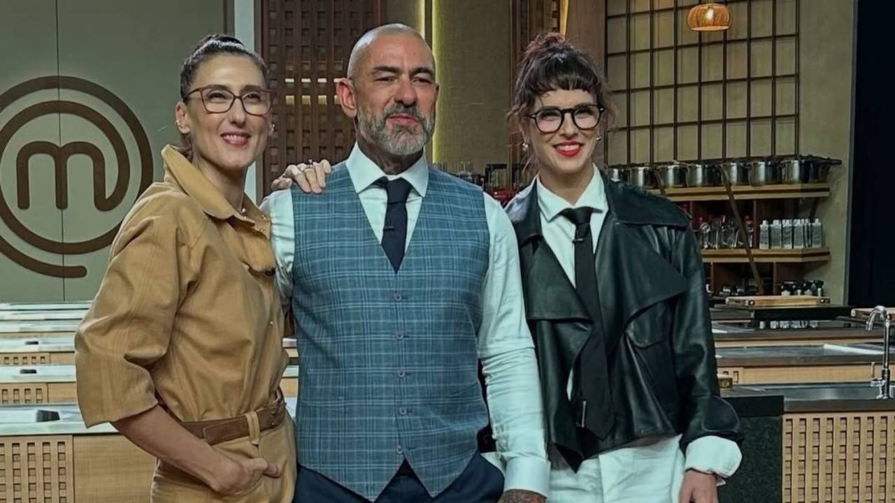 Paola Carosella, Henrique Fogaça e Helena Rizzo nos bastidores de 'Masterchef'