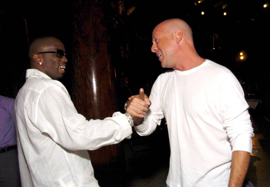 O motivo de Bruce Willis ser citado no julgamento de P.Diddy